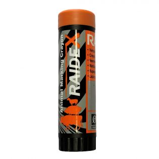 Crayon marqueur Raidex orange pour bétail