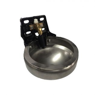 Stainless drinking bowl mod. 1200A, 1/2'' brass valve