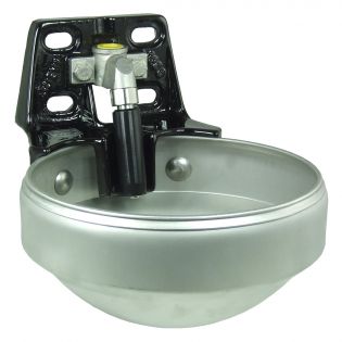 Stainless drinking bowl model 1209, 3/4'' ss valve