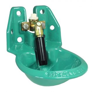 Cast-iron drinking bowl model 375, 3/4'' brass valve