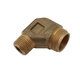 Brass elbow union for Suevia drinking bowl model 60