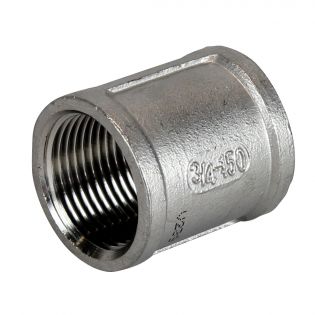 Coupleur de 3/4'' en acier inoxydable