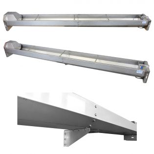 Abreuvoir grand volume en inox, modèle 6742, 277 L, 165''