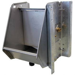 90o wall mounting bracket for suevia troughs