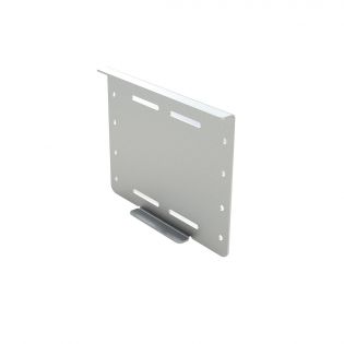 Mounting bracket for H-beam with screws
