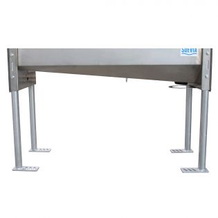 Set of 4 legs for Suevia quick drainage troughs