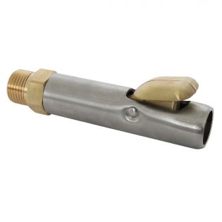 Tétine à embouchure modèle 326, 1/2'' mâle connection laiton