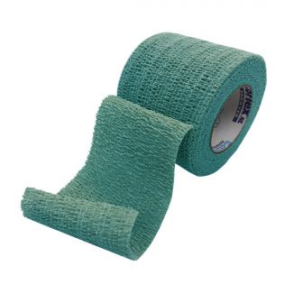2'' wide self-adhesive bandage (green)