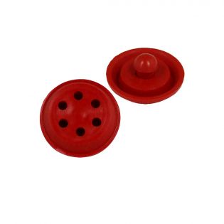 Plastic one-way valve for Suevia teats