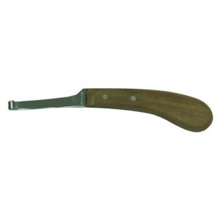 Couteau à sabot avec lame étroite, tranchant à gauche