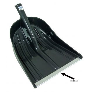 Metal rim for plastic shovel mod. 300.0386