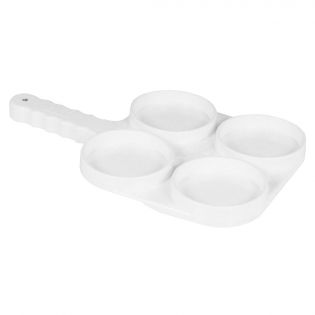 Plateau testeur de mammite blanc