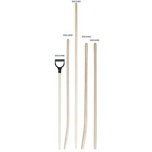 Ash wood handle 51'' for scrapers and shovels