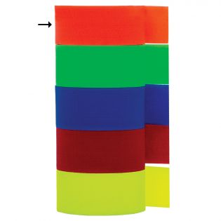 Bracelet en velcro pour bovins, Orange, 10/pqt