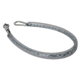 Attache Anti Panique Cheval Avec Revêtement Plastique (20'')