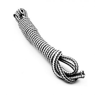 Licou de contention noir/blanc pour vache et bétail