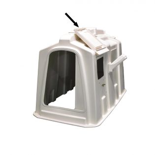 Porte latérale pour huche à veau sl d'agri-plastics