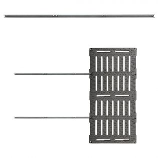 6' connector rail for Dryzone slatted floor