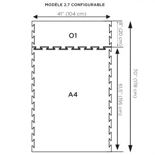 2.7 Dobro cow mat, Model O1