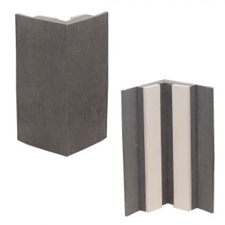 Recycled Plastic Patio Corner, Urban Grey, 8''