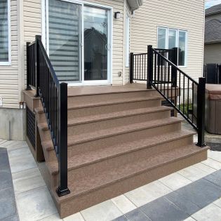 Bark Brown Step, 1,5'' x 11,5'' x 16'