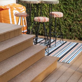 Wood Cedar Step, 1,5'' x 11,5'' x 12'