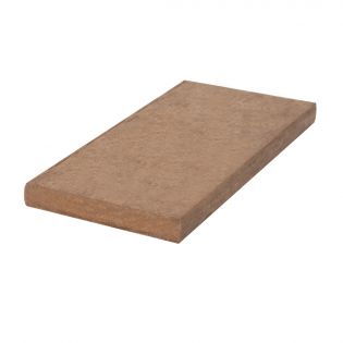 Square Recycled Plastic Deck Board, Wood Cedar