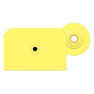 Integra Pig Ear Tags, Yellow, 25-Pack