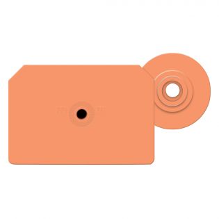 Integra Pig Ear Tags, Orange, 25-Pack