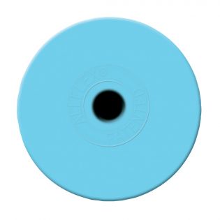 Ear Tag Male Clip, Blue Blank