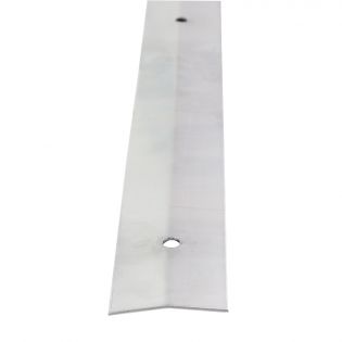 Stainless steel moulding with 3 holes