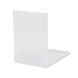 Panneau de polycarbonate Multiwall 8 MM, opal, 4' x 12'