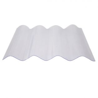 panneau plastique ondulé transparent