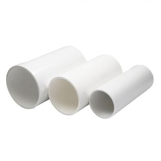 PVC Coupling for Pipes, 3'' diameter (7,5 cm)