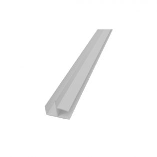 Moulure de coin en PVC NEXlat, gris, 10’