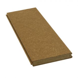 Planche en plastique recyclé, cèdre, 14' x 6'' x 7/8''