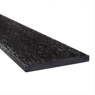 Black Recycled Plastic Fascia Board