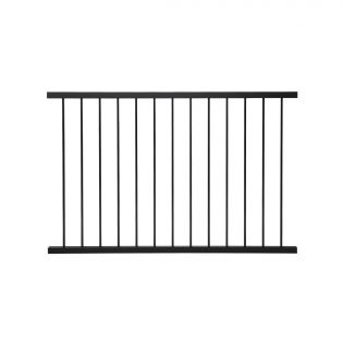 Rampe de barrotins en aluminium Kléco, Noir, 43" x 60"