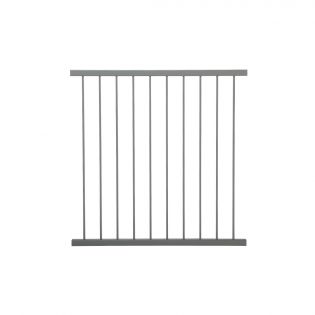 Kleco Aluminum Baluster Railing, Charcoal – 48’’ x 46’’
