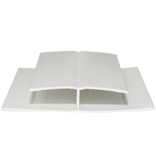 H-Channel PVC Moulding, 1/2'' X 10'