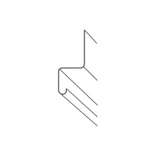 Moulure d'écoulement en Z pour laminé