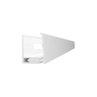 Moulure en J, 2 pièces, 1/2'' X 10', blanc