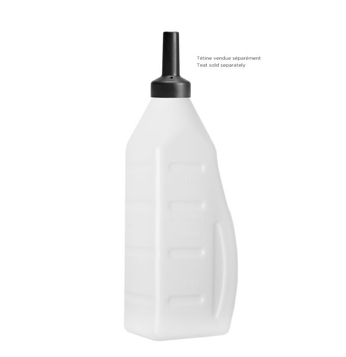 Set Biberon Agneau/Chèvre SUPVOX - 2 Biberons 400ml + 16 Tétines - Plastique Alimentaire - Facile à Nettoyer