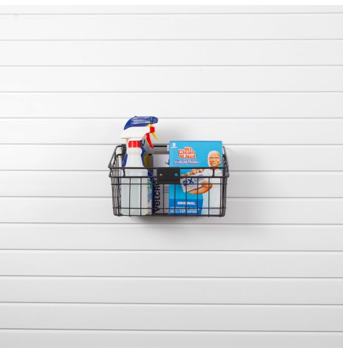 MagiDeal Panier De Courses Métal Robuste Avec Poignées - Organisateur Portable Multi-Usages Pour Supermarché, Cuisine, Jouets Et Rangement